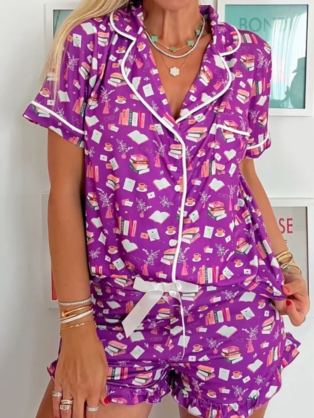 Jordann Jammies Book pajama set size sma
